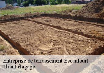 Entreprise de terrassement  escaufourt-59360 Tirant élagage