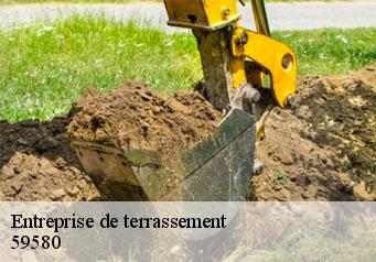 Entreprise de terrassement  59580