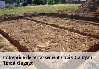 Entreprise de terrassement  croix-caluyau-59222 Tirant élagage