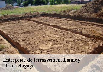 Entreprise de terrassement  lannoy-59390 Tirant élagage