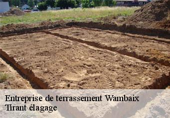 Entreprise de terrassement  wambaix-59400 Tirant élagage